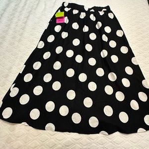 NEW Tabitha Brown for Target polka Dot skirt size S